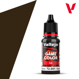 Vallejo Game Color - Sepia Ink (18ml)