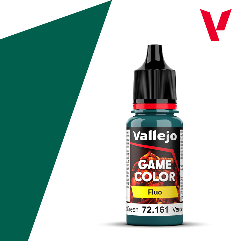 Vallejo Game Color - Fluorescent Cold Green (18ml)
