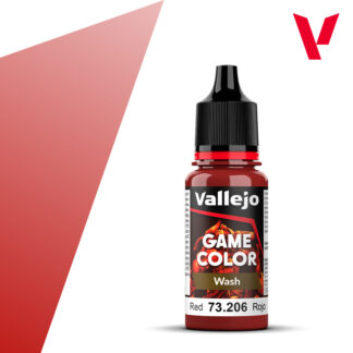 Vallejo Game Color Wash - Red (18ml)