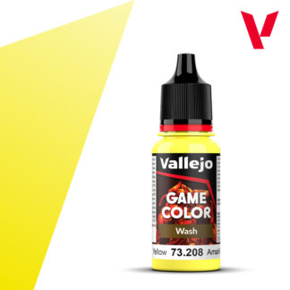 Vallejo Game Color Wash - Yellow (18ml)
