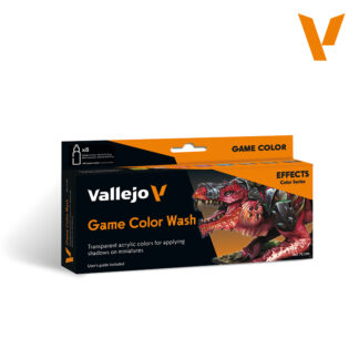 Vallejo Game Colour Set - Washes (8 bottles)